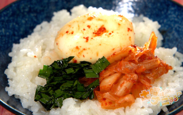 【土曜は何する】ご飯のお供レシピまとめ|エビチリ 餃子肉みそ きのこなめたけ マグロ洋風漬け 半熟卵キムチ漬け ニラしょうゆ漬け