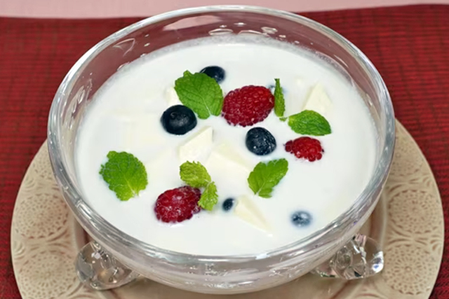 【平野レミの早わざレシピ】安心豆腐の作り方 杏仁豆腐風スイーツ(2023年9月18日)