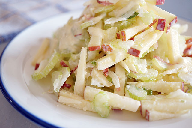 【ぽかぽか】白菜とリンゴのサラダのレシピ 浜内千波先生の時短料理